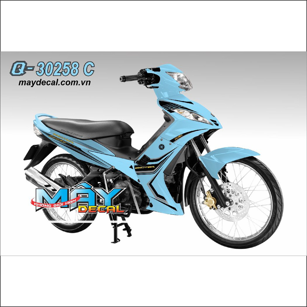 Tem Rời Ex 2006-2010 xanh ngọc đen (J)