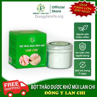 Bột thảo dược khử mùi lan chi hết hôi nách-hôi chân-đôngylanchi