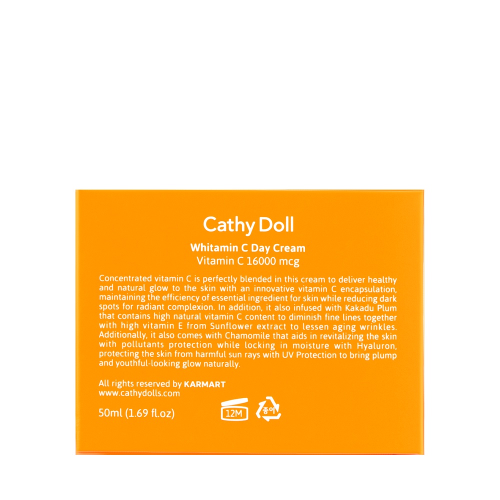 Kem dưỡng trắng da mờ thâm Cathy Doll Whitamin C Day Cream 50ml