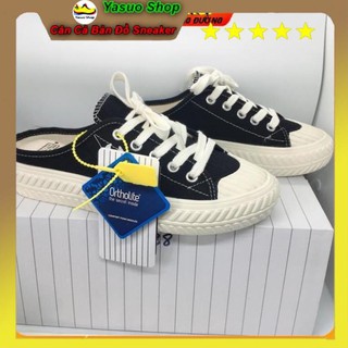 [ FREE SHIP ] Giày thể thao sneaker trắng M L B ĐẠP GÓT full size, full bill box hàng 1:1