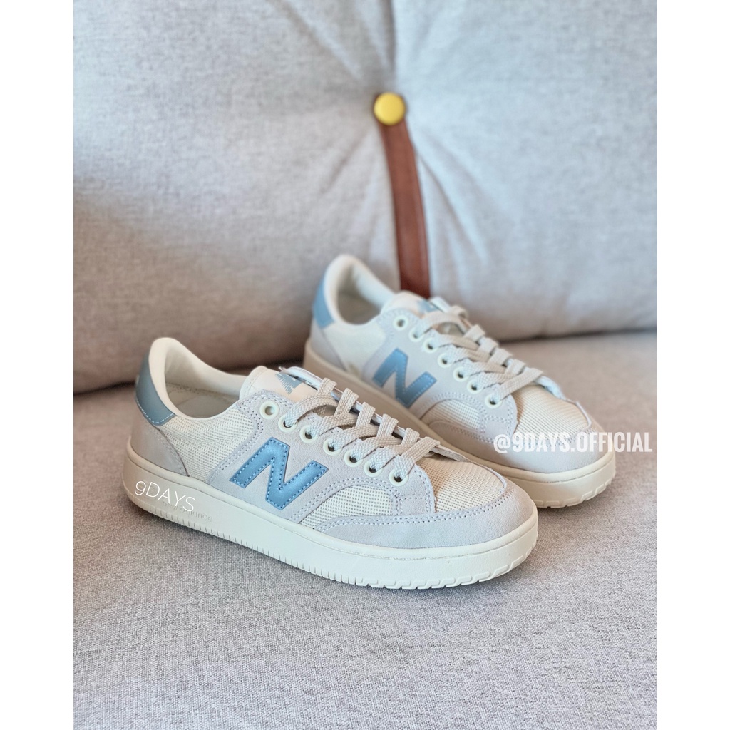 Giày thể thao NB độn đế Xanh Lơ