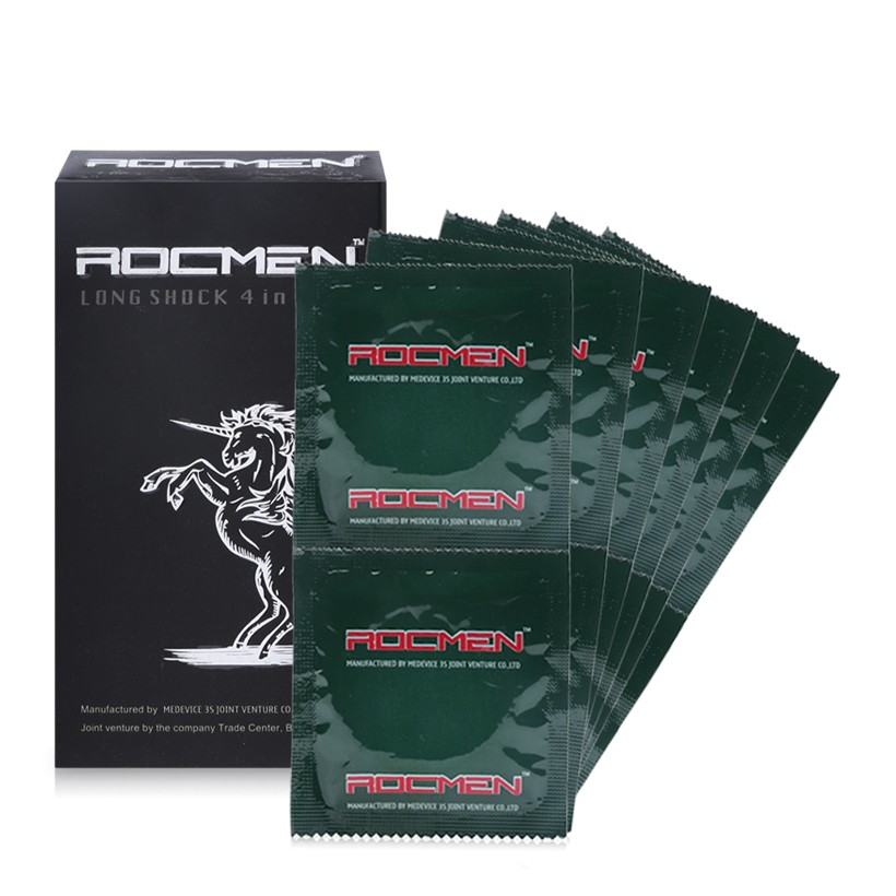BAO CAO SU KÉO DÀI THỜI GIAN QUAN HỆ ROCMEN 4 TRONG 1 (Hộp 12 chiếc)