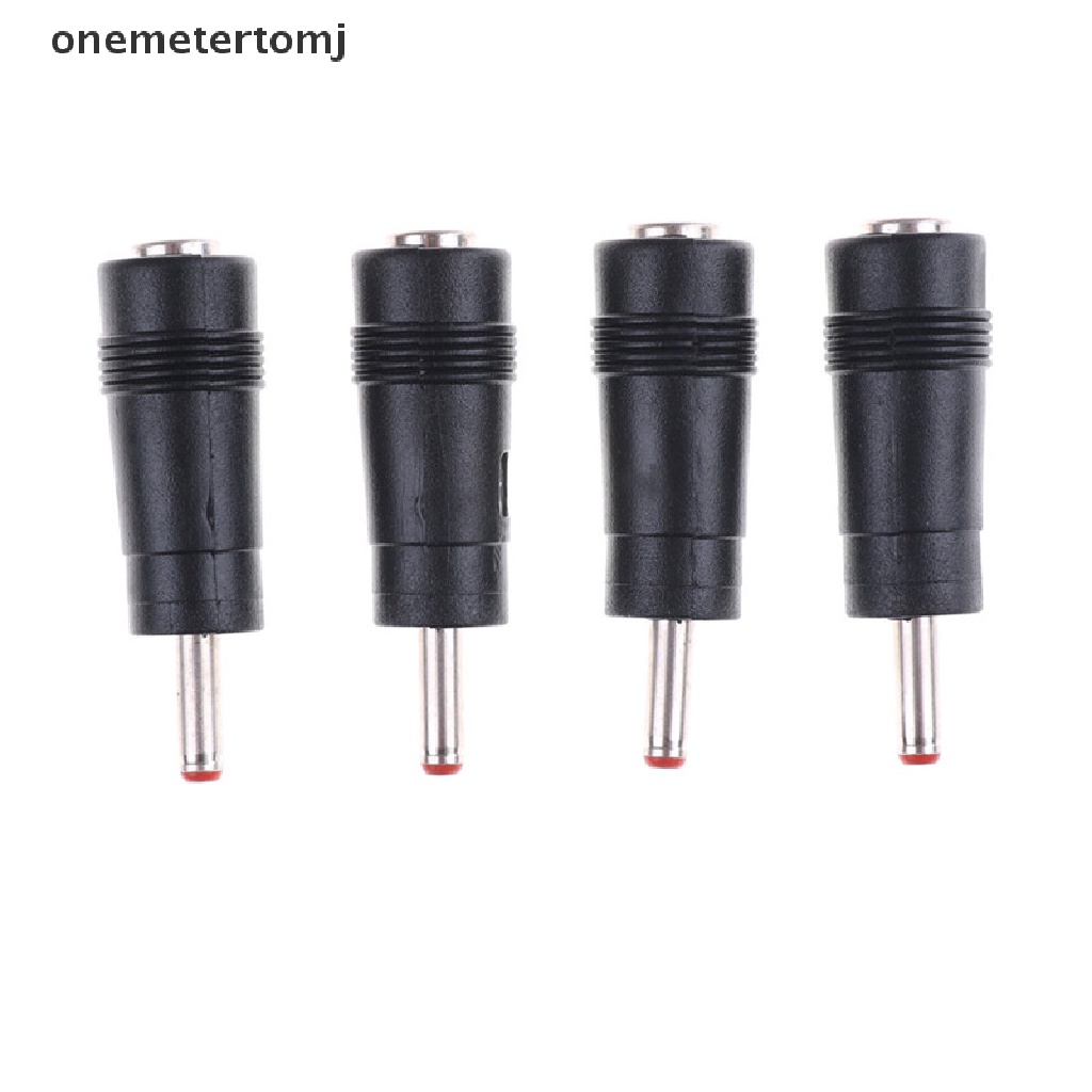Set 4 Đầu Nối Chuyển Đổi Nguồn Điện DC 3.5x1.35mm Male Sang 5.5x2.1mm Female