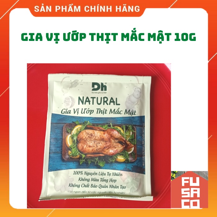 [10g] GIA VỊ ƯỚP THỊT MẮC MẬT Natural [VN] DH FOODS Meat Marinade (dhf-hk)