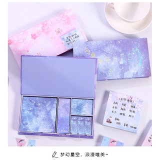HỘP GIẤY NOTE PHONG CÁCH HÀN SIÊU XINH