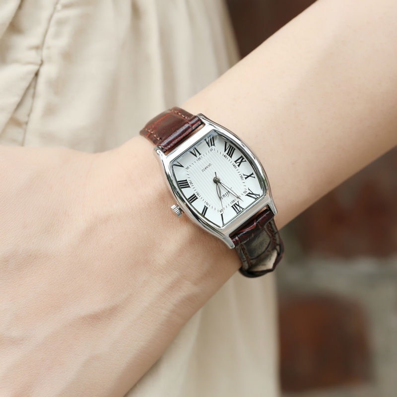 Đồng hồ nữ JA-703L Julius Hàn Quốc mặt oval (Nhiều màu)