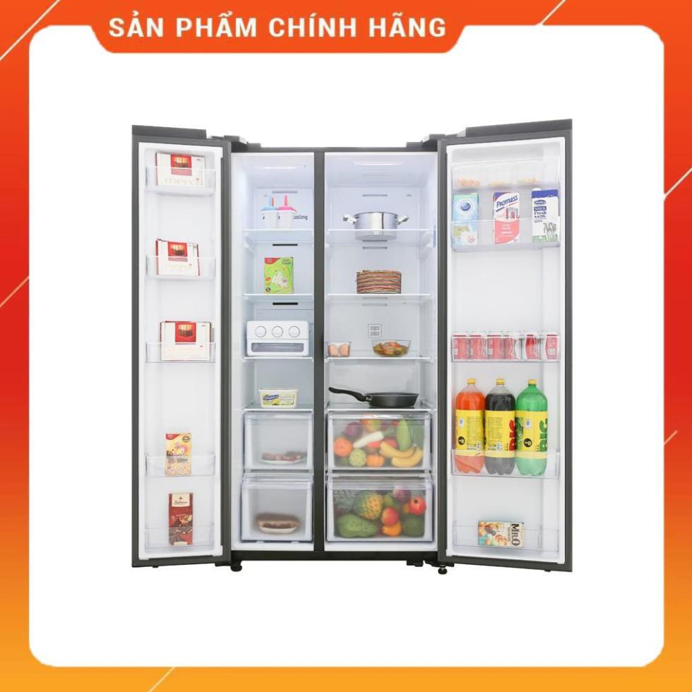 [ FREE SHIP KHU VỰC HÀ NỘI ] Tủ lạnh Samsung side by side RS62R5001B4/SV 24/7