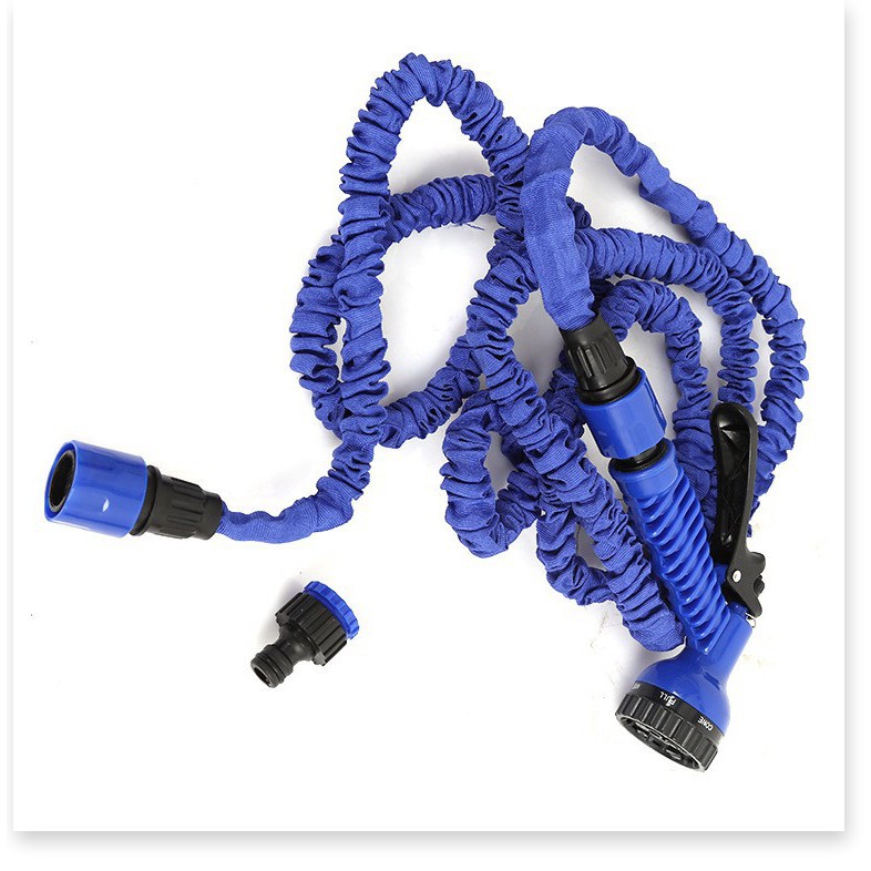 Vòi xịt tưới cây, sân vườn, rửa xe thông minh bằng cao su và vải co giãn tốt Xhose 15m 2130