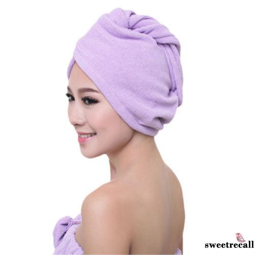 ❃WZ-Women Twist Dry Shower Microfiber Hair Wrap Towe