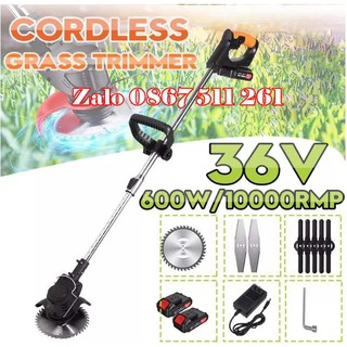 Máy cắt cỏ chạy pin Savimax 36V LT 120 chính hãng loại tốt độ bền cao