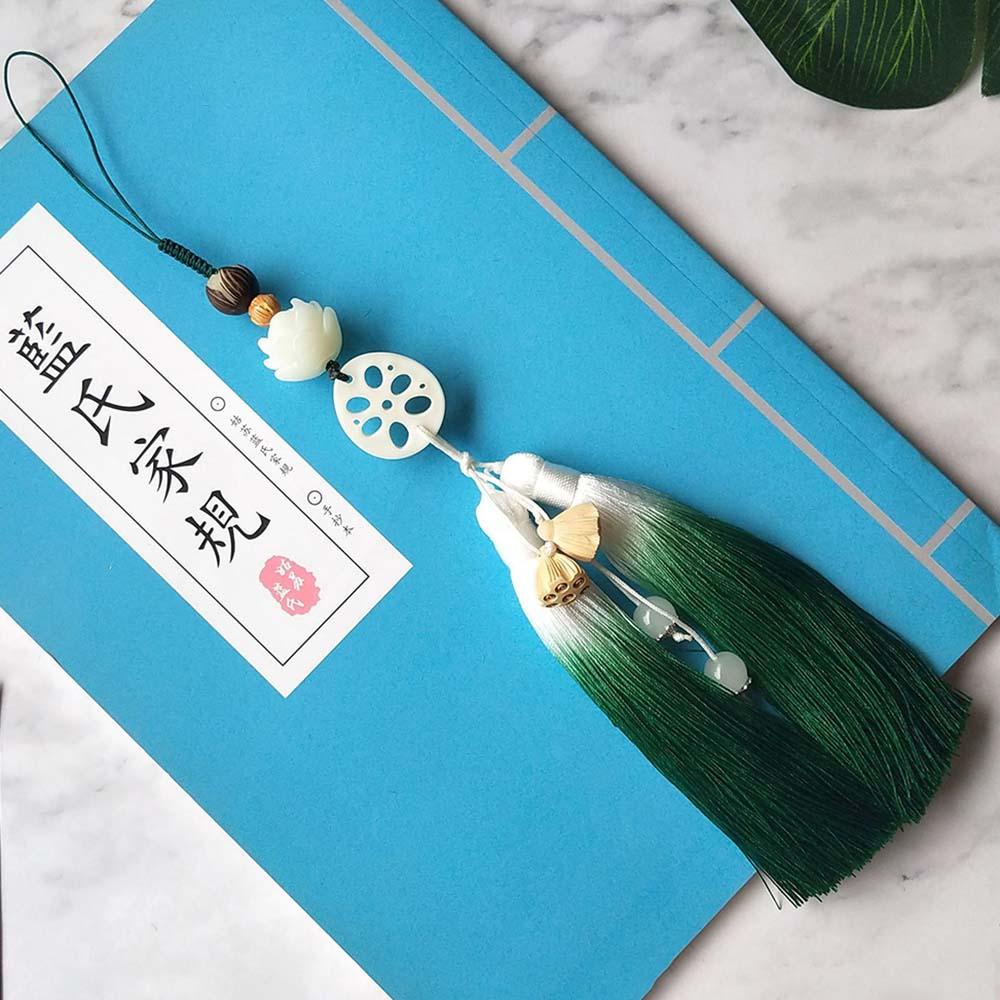 Vanes1 Mo Dao Zu Shi Lan Wangji Phụ Kiện Mặt Dây Chuyền Túi Xách Hóa Trang Hoa Sen Chen Qing Ling