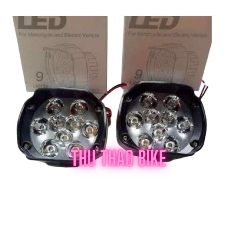 SHOP XE ĐẠP ĐIỆN THẢO TÍN_ Đèn led siêu sáng 7 bóng Cam kết uy tín