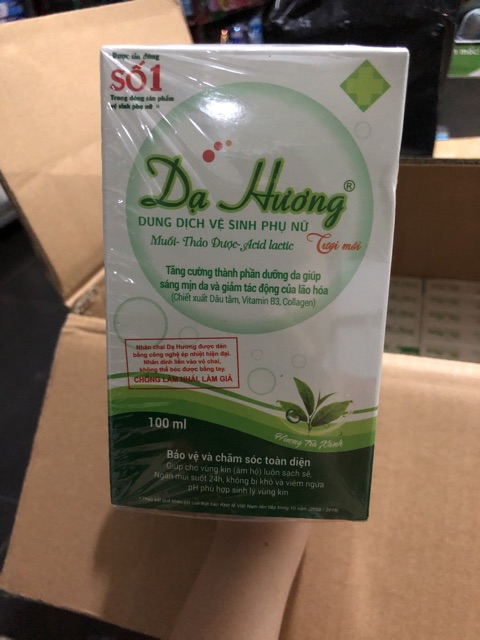 Dung dịch vệ sinh phụ nữ Dạ Hương chai lớn 100ml