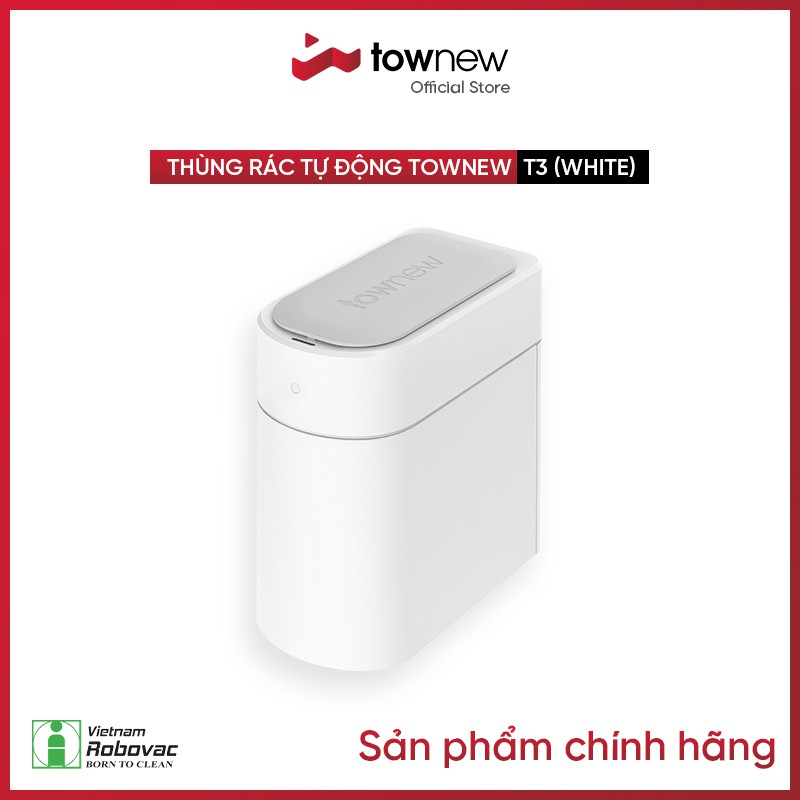 Thùng rác tự động thông minh TOWNEW T3 - Tự động hàn túi - BẢN QUỐC TẾ