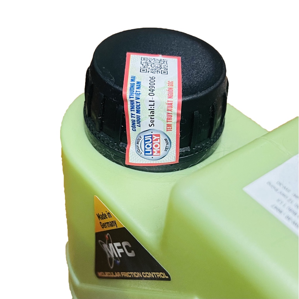 Nhớt Tổng Hợp LIQUI MOLY MOLYGEN 5W30 + Nhớt hộp số  Liqui Gear Oil GL4 80W-90 Scooter 150ml