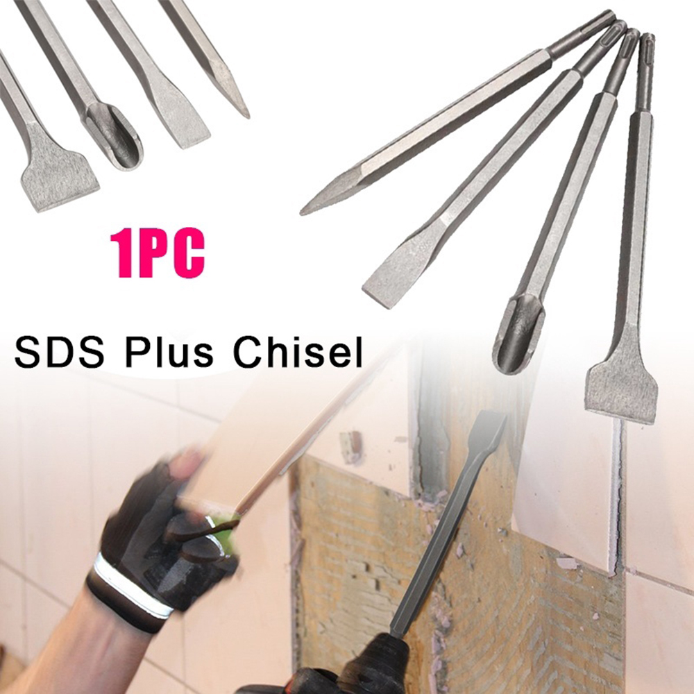 BITS Mũi Khoan Xoay Bằng Thép Chromium Bền Bỉ Thông Dụng Cho Máy Khoan Điện Sds Plus