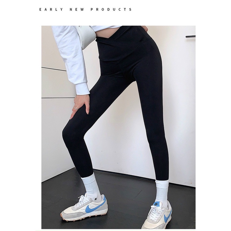 Quần legging nữ cạp cao gen bụng nâng mông
