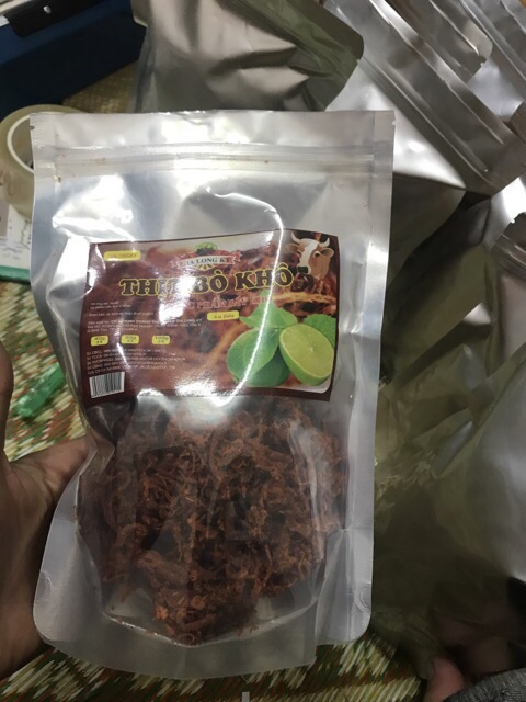 100g bò khô xé sợi loại 1 hảo hạng | KingFood Thế Giới Đồ Ăn Vặt Đồ Ăn Vặt Hà Nội