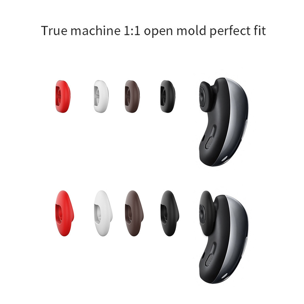 Set 4 nút bọc bảo vệ tai nghe bằng silicon cho Samsung Galaxy Bud Live