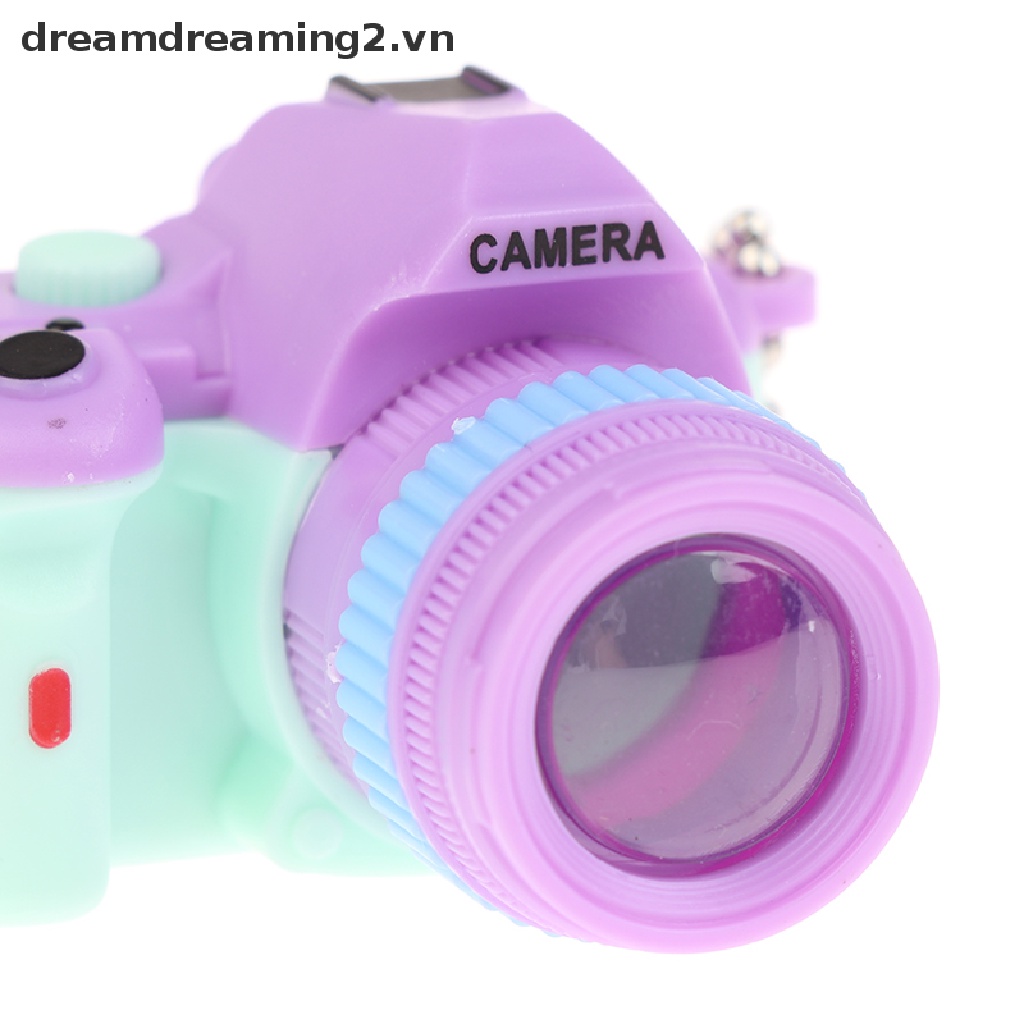 1 Máy Ảnh mini Siêu Dễ Thương Cho Nhà Búp Bê