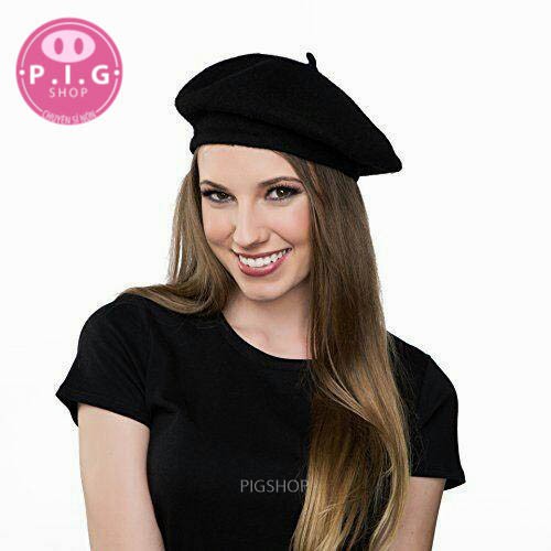 (Hình thật)Mũ beret,mũ bánh tiêu,mũ nồi cho nữ