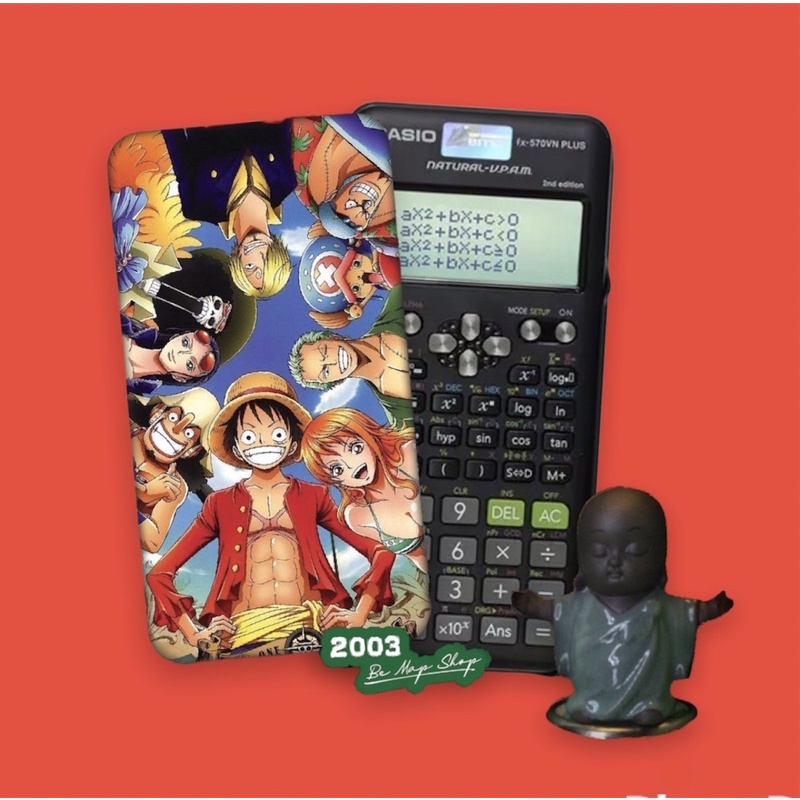 | Miếng Dán DECAL ONE PIECE Siêu Cute Dành Cho Các Dòng Máy Tính CASIO FX-580VNX,FX-570VN,FX-570ES,VINACAL...