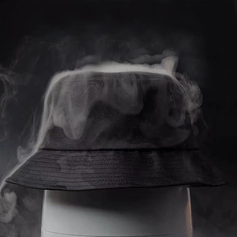 Mũ bucket vải cotton thoáng khí họa tiết rằn ri phong cách đường phố hip hop thời trang đi chơi hoạt động ngoài trời