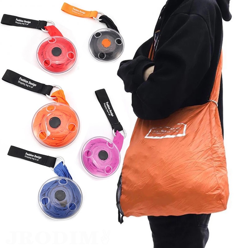 Túi Đựng Thức Ăn Vặt/Đồ Ăn Vặt/Trái Cây Cầm Tay Cỡ Nhỏ Chống Nước Màu Kẹo Có Thể Thu Gọn Thời Trang