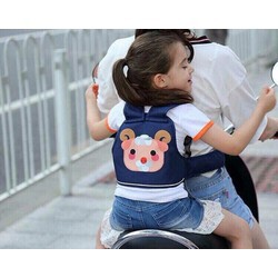 (FreeShip) Đai xe máy Phản quang - Đai an toàn