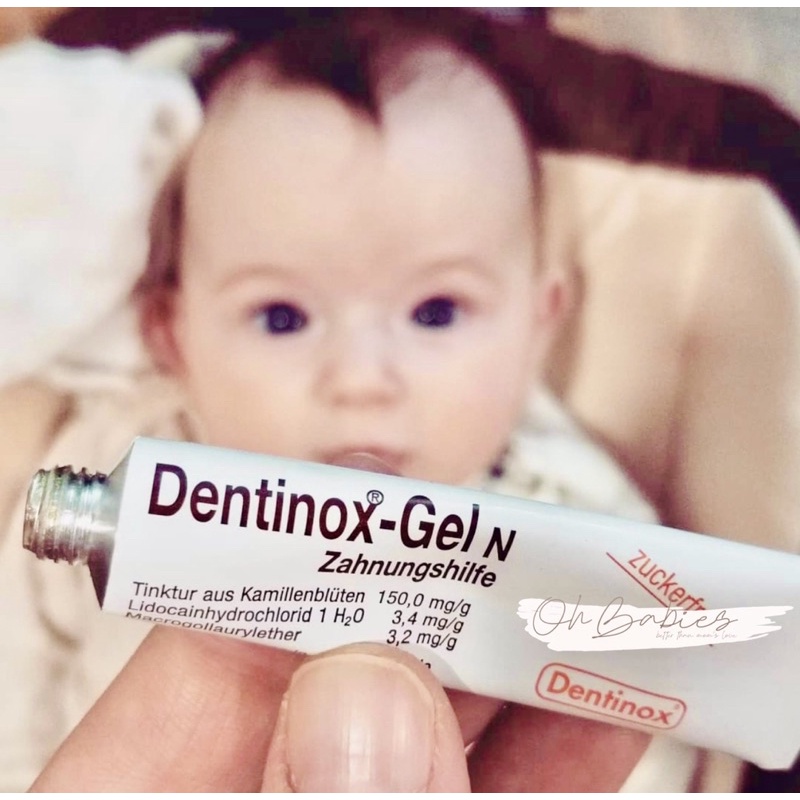 Gel bôi giảm đau khi bé mọc răng Detinox - nội địa Đức [OH BABIES]
