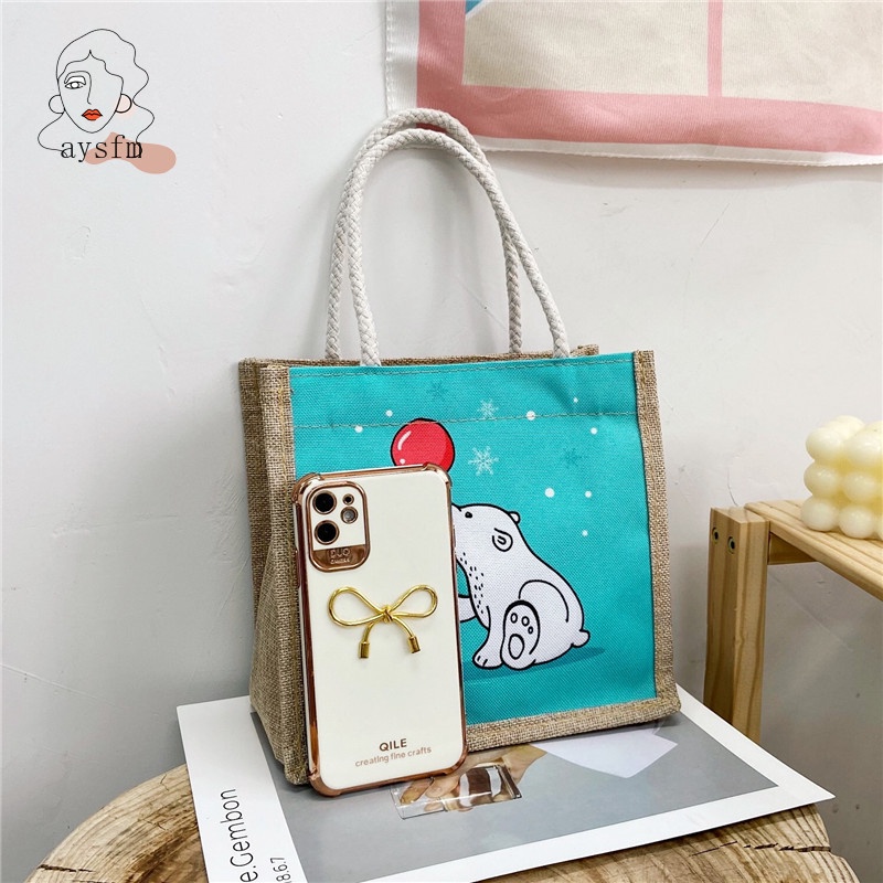 Túi Xách Mini Phong Cách Vintage Dễ Thương Cá Tính Thời Trang Đi Biển Cho Nữ