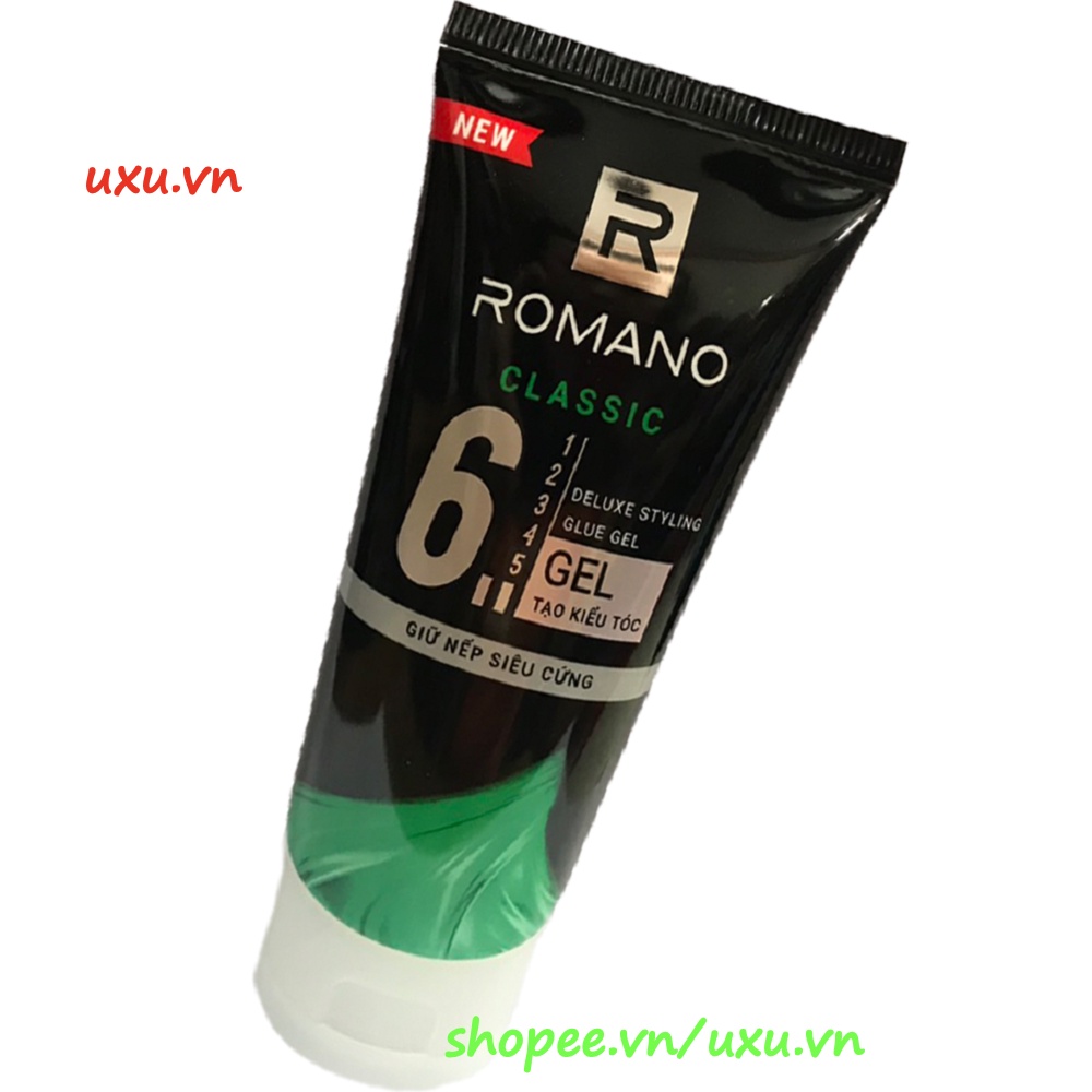 Gel Tạo Kiểu Tóc 150G Romano Classic Siêu Cứng, Với uxu.vn Tất Cả Là Chính Hãng.