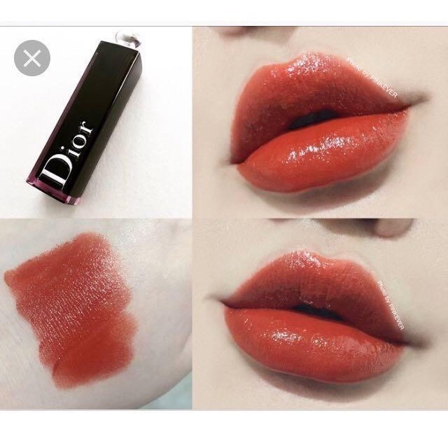 Son Dior Addict Lacquer Stick, son dưỡng Dior chất son mềm mượt, hương ngọt dịu cho đôi môi tươi tắn, tự nhiên