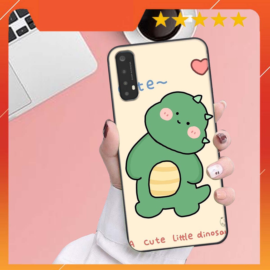 Ốp lưng Oppo REALME 7 in hình khủng long , gấu nâu xinh xắn, siêu cute  mà còn vô cùng RẺ -ĐẸP