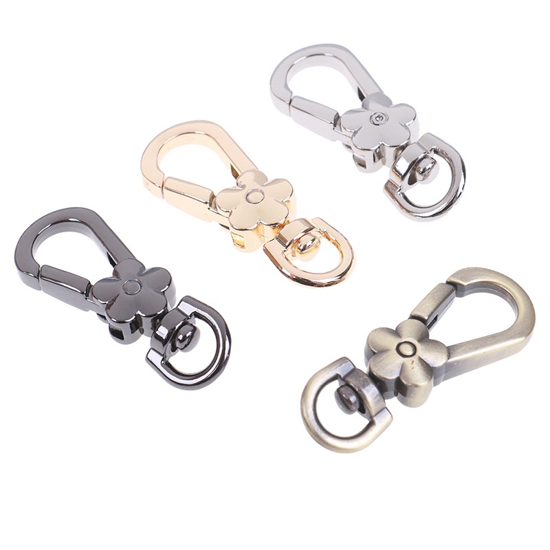 Móc Kẹp Tôm Hùm / Hoa Bằng Kim Loại Cho Túi Xách Diy