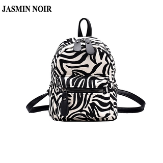 Balo nữ JASMIN NOIR thiết kế họa tiết ngựa vằn/da báo cá tính