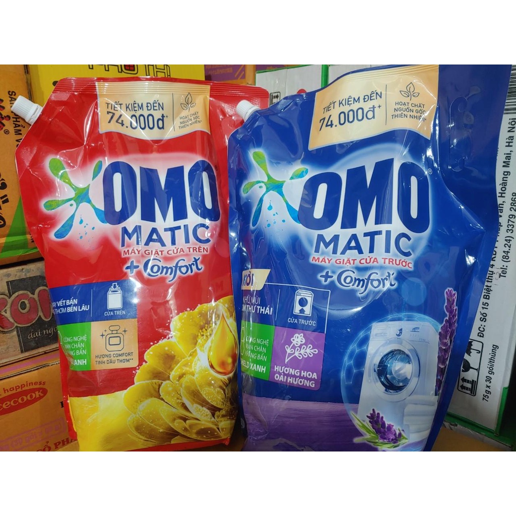 Nước giặt omo matic 3.6kg