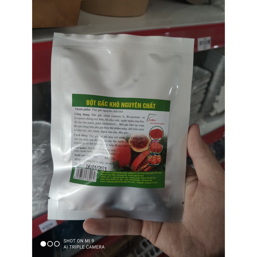 Bột Màu Làm Bánh 50Gr