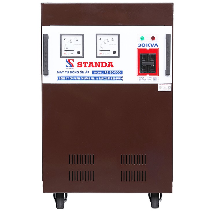 Ổn áp Standa 30kva dải 150v-250v hàng chính hãng giá tốt