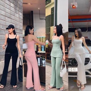 Set áo kèm quần loe