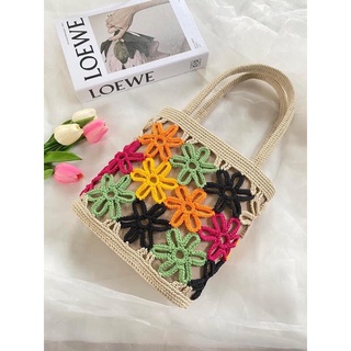 (Ảnh thật)Túi nối hoa handmade