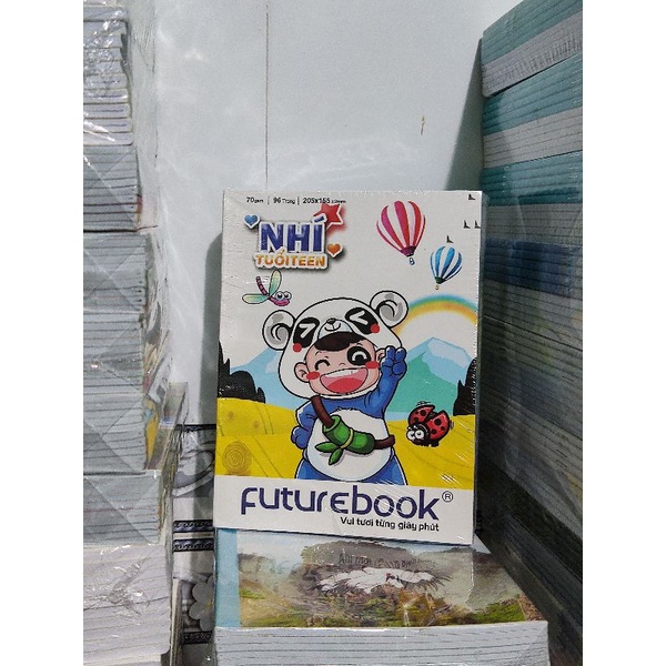 Tập học sinh 4 ô ly futurebook siêu dày