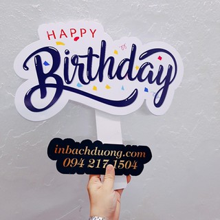 BẢNG QUẢNG CÁO CẦM TAY- BẢNG HASTAG TAY RỜI In Bạch Dương