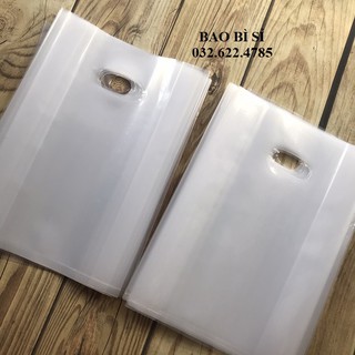 [500G] Túi nilon trong suốt, túi PE trong suốt, túi đục lỗ màu trong