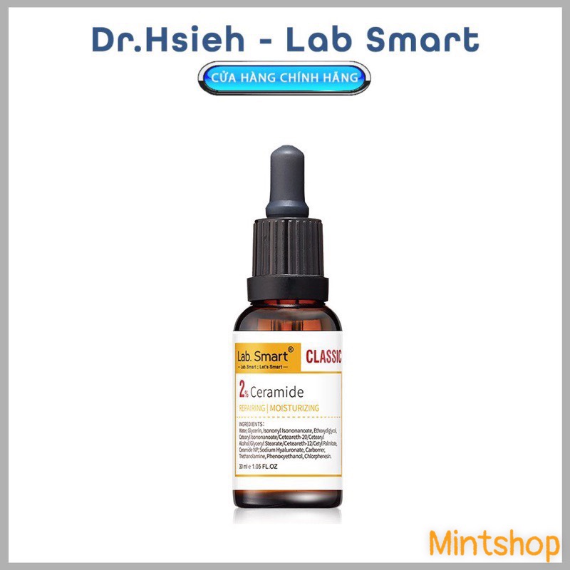 Dr Hsieh LabSmart Tinh chất serum phiên bản  2% CERAMIDE phục hồi, cấp ẩm 30ml
