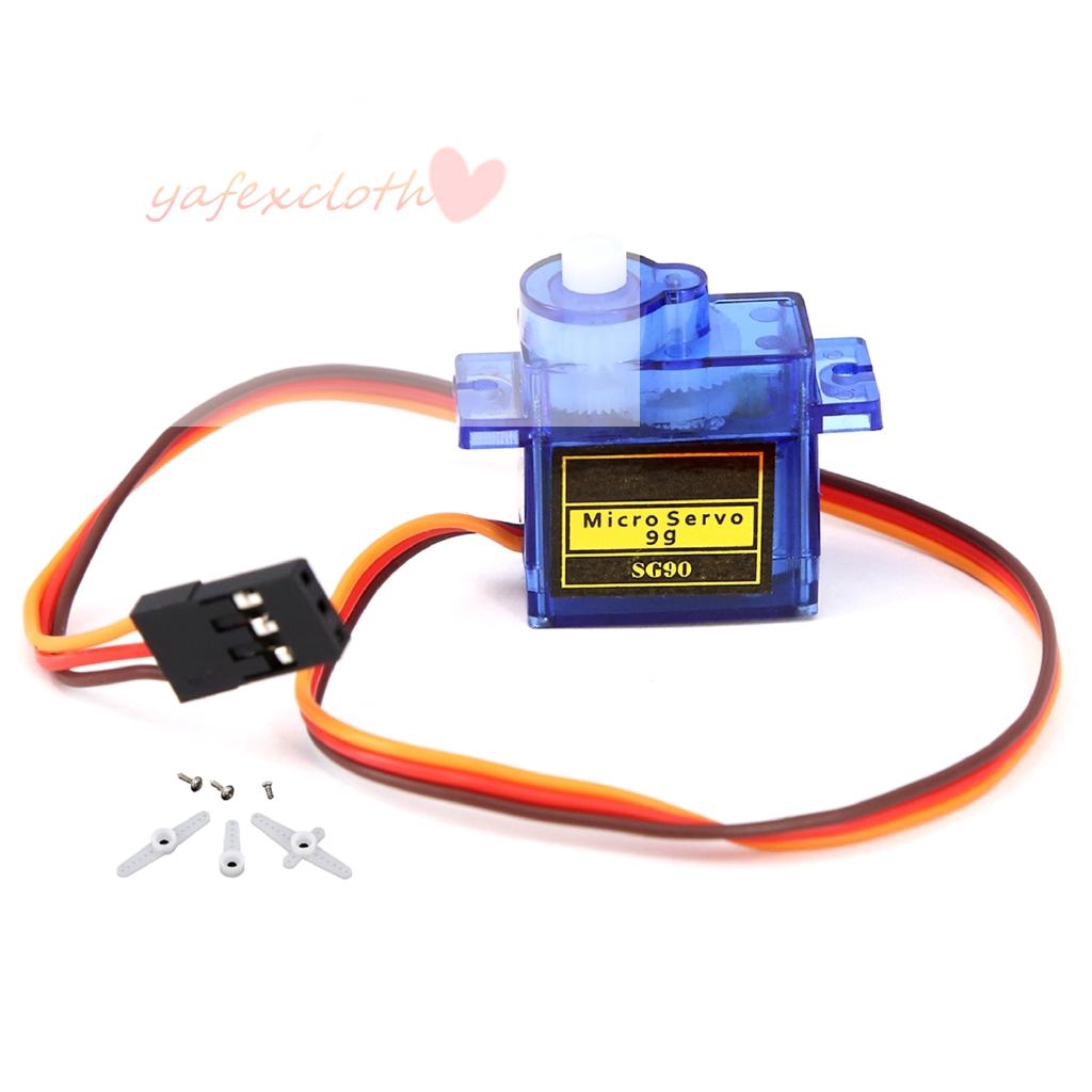 Động cơ micro servo 4.8V-6V SG90 bánh răng 9g cho máy bay điều khiển bền bỉ