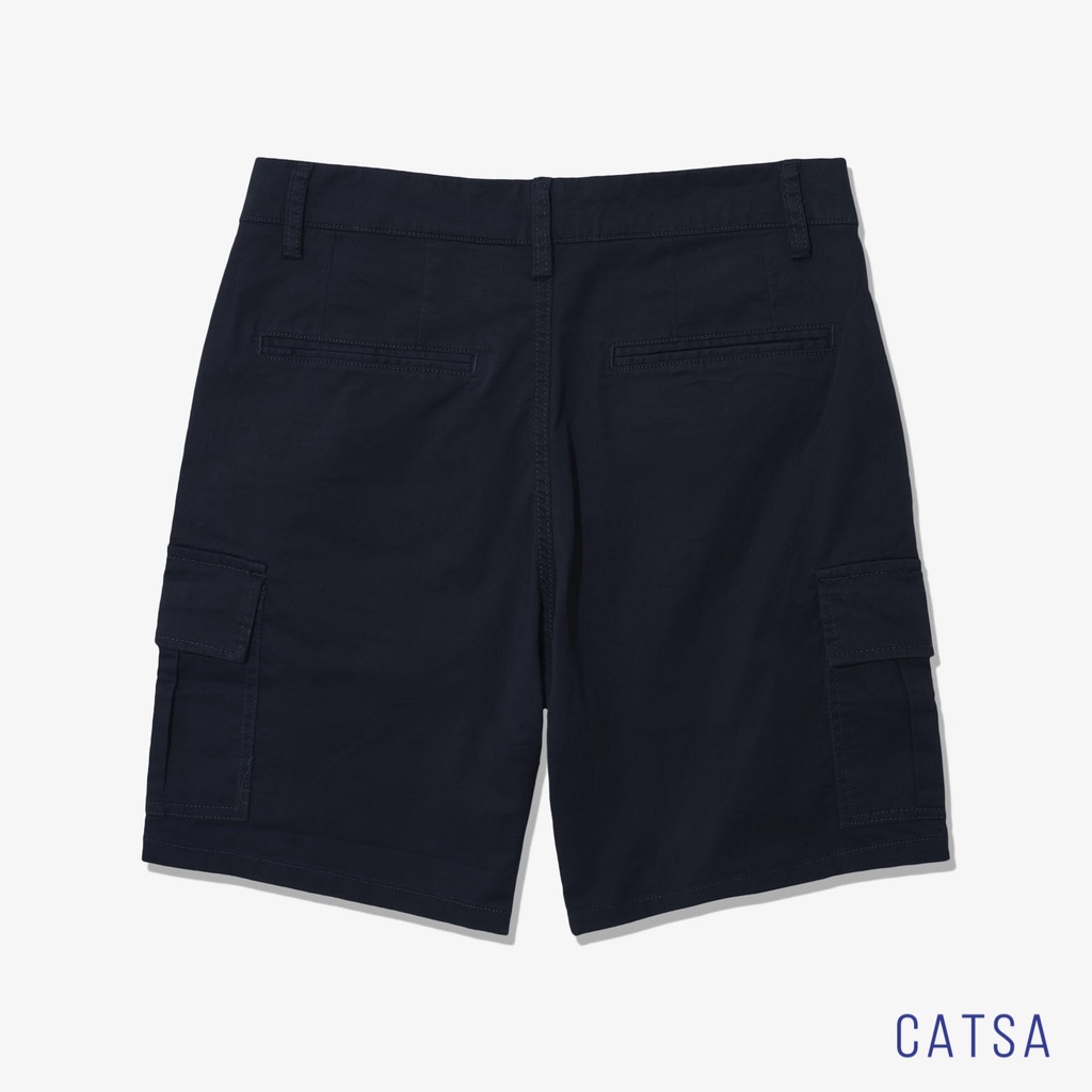 Quần lửng kaki túi hộp 4 màu CATSA chất liệu vải mặc thoải mái, thoáng mát, dễ vận động QSK073-74-75-76