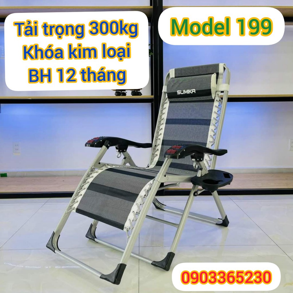 3 mẫu ghế gấp xếp thư giãn đa năng Sumika 179 & 199  ghế văn phòng, ghế ngủ trưa,ghế gấp gọn)