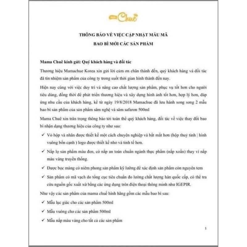 Sâm Mật Ong Nhuỵ Hoa Nghệ Tây Saffron 500ml🔹Chính Hãng🔹Saffron🔹Giảm Căng Thẳng, Lo Âu🔹Mất Ngủ Lâu Năm🔹Nội Tiết Tố Nữ | BigBuy360 - bigbuy360.vn