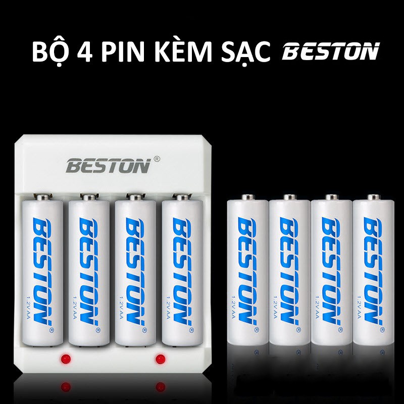 COMBO 4 Pin AA / AAA BESTON Công Nghệ Cao | Bảo hành 1 tháng | Pin Camera/ Điều Khiển/ MIc